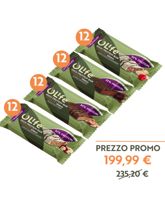 PROMO OLife® HIGH PROTEIN BAR X 4