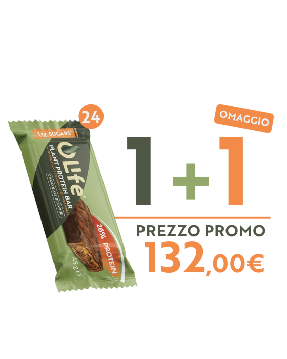 OLife® PLANT PROTEIN BAR X 24 + 1 OMAGGIO