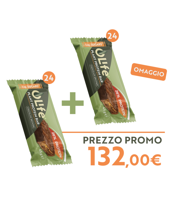 OLife® PLANT PROTEIN BAR X 24 + 1 OMAGGIO