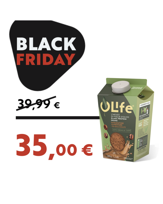 OLife® PLANT PROTEIN SHAKE | Crema al Caffè | BF24